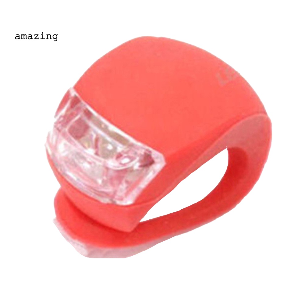 Đèn LED Silicone 3 Chế Độ Gắn Phía Sau Xe Đạp Leo Núi