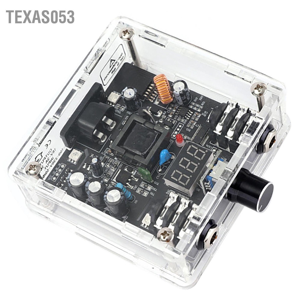 [Hàng Sẵn] Ổn áp máy phun xăm - Nguồn Led acrylic trong suốt dùng cho máy xăm Pen không cần bàn đạp【Texas053】