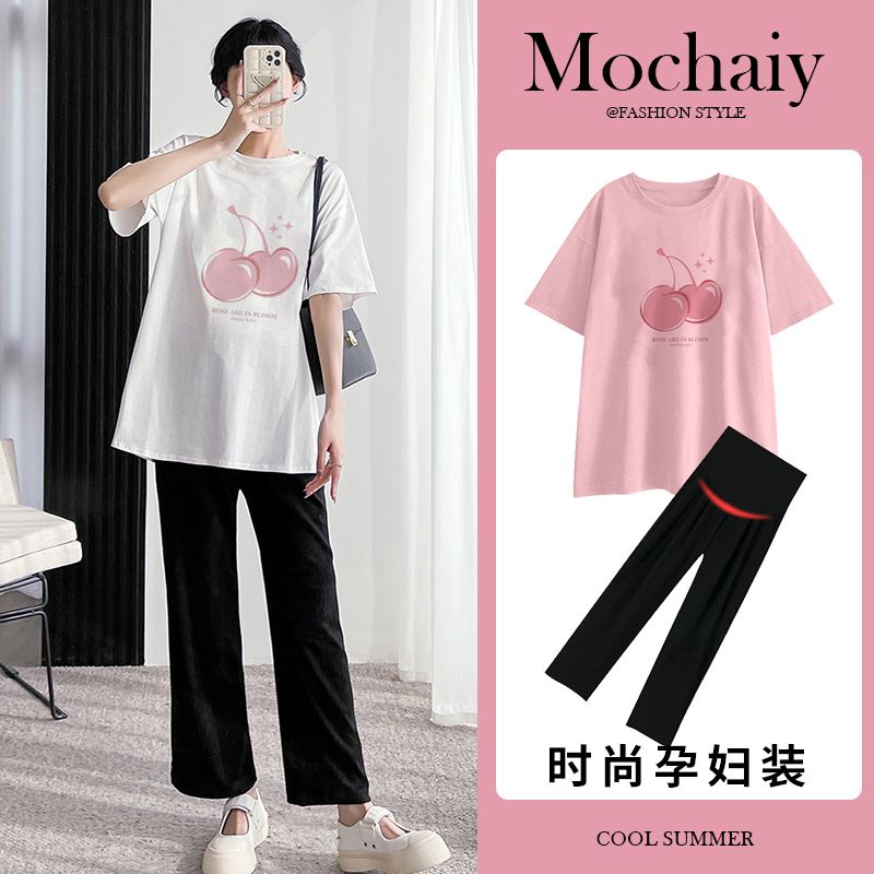 YHTN váy bầu Thời trang bigsize đồ bầu dễ thương xinh váy bầu