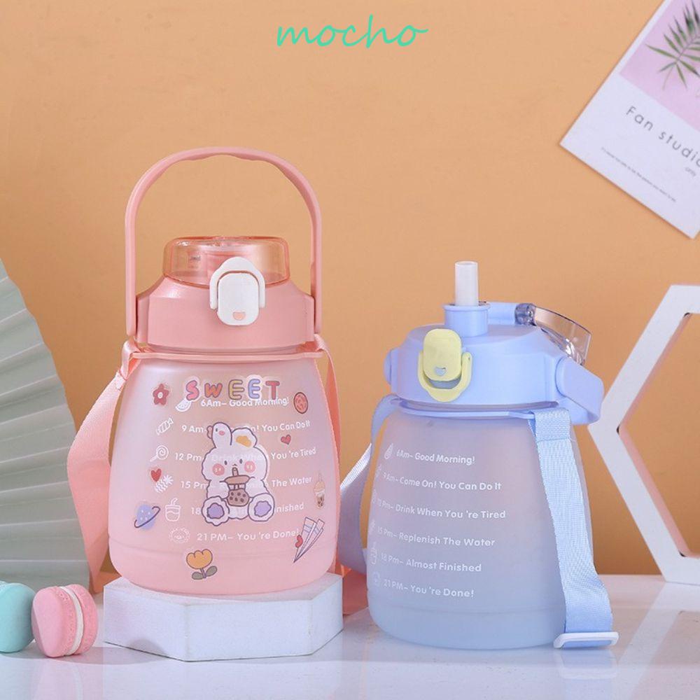 Cốc Uống Nước Dung Tích Lớn Màu Sắc Gradient Tiện Dụng