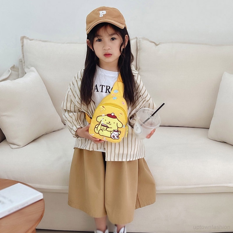 Túi Đeo Chéo Ngực Cỡ Nhỏ Kiểu Hàn Quốc Dễ Thương