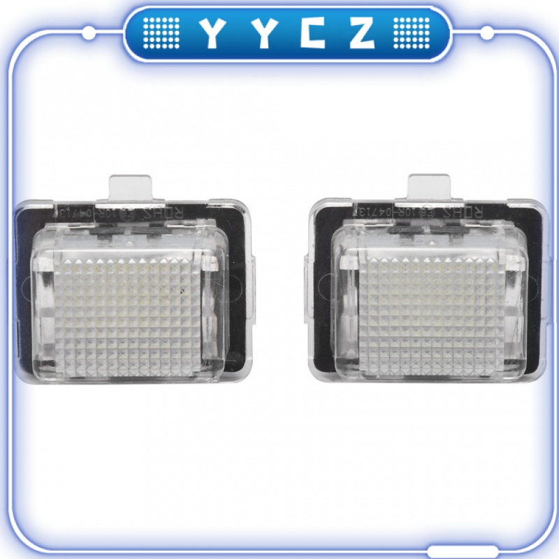 Đèn Led chiếu sáng biển số xe hơi Mercedes Benz W204 W221 W212 W216 18 Smd