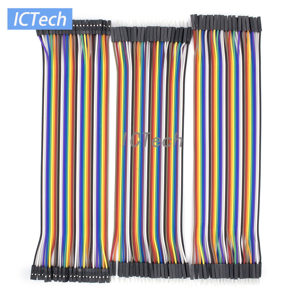 Dây Dupont Đực + Cái 10CM 20CM 30CM 40Pin Dupont 40Pin Dành Cho Nam Nữ