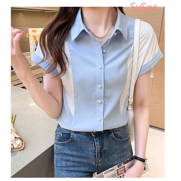 Áo Sơ Mi Voan Thời Trang Thanh Lịch Cho Nữ