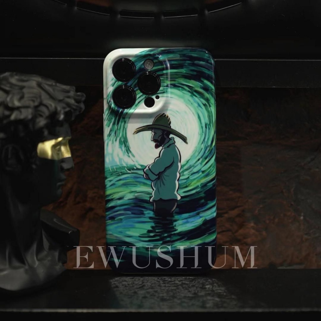 Ốp Điện Thoại In Hình Tranh Sơn Dầu Van Gogh 13iPhone Max Max 78111214Ốp Điện Thoại Họa Tiết Graffiti Độc Đáo Cho Apple Xnsjj