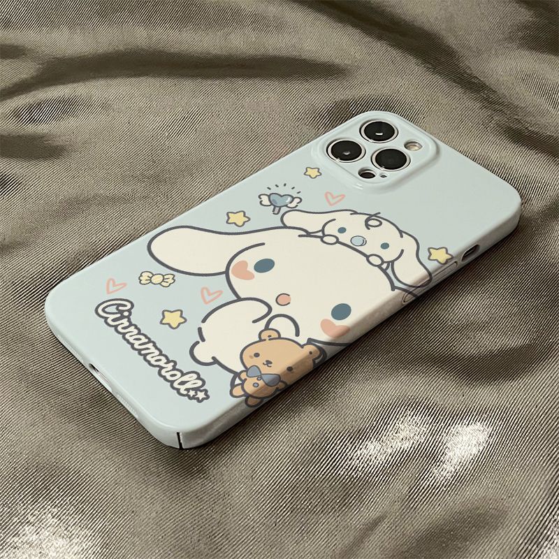 Ốp Điện Thoại Cứng Họa Tiết Hoạt Hình Chú Chó Cinnamon Dễ Thương Cho iPhone13 / 14pro FIZ1 12max711
