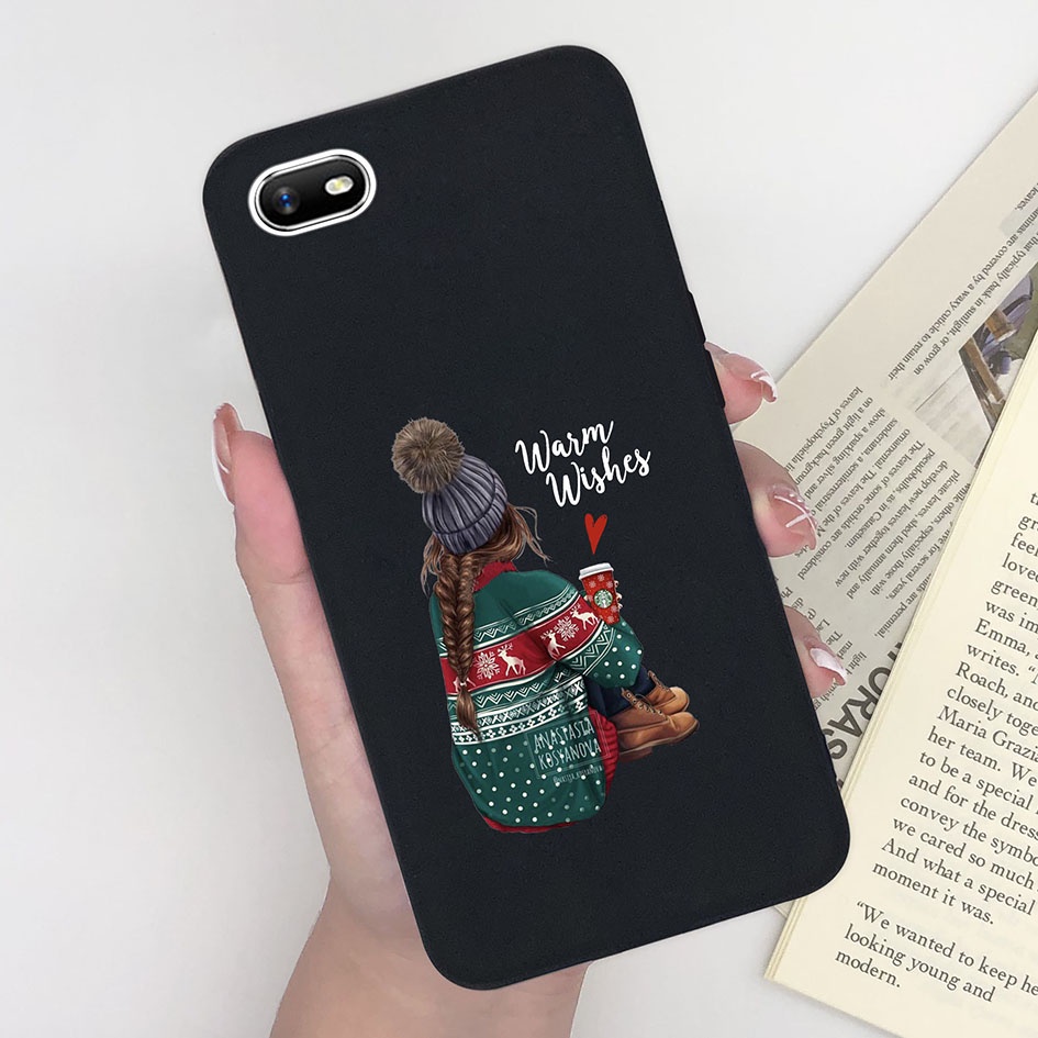 Ốp Điện Thoại Silicon Chống Sốc Hình Hoa Cho Oppo A1k Realme C2 Realme C 2 Oppo A1 k A 1 k RealmeC 2