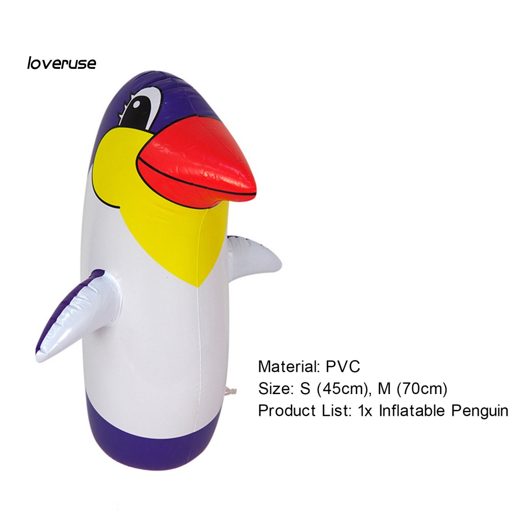 / Lo / Túi Đấm Bơm Hơi Đầy Màu Sắc Tươi Sáng Hình Động Vật Cho Trẻ Em / Người Lớn