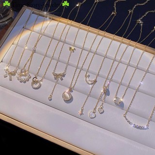 Vòng cổ Bằng Thép Titan Đính Hạt Ngọc Trai Phong Cách Hàn Quốc Chất Lượng Cao Và Đa Năng