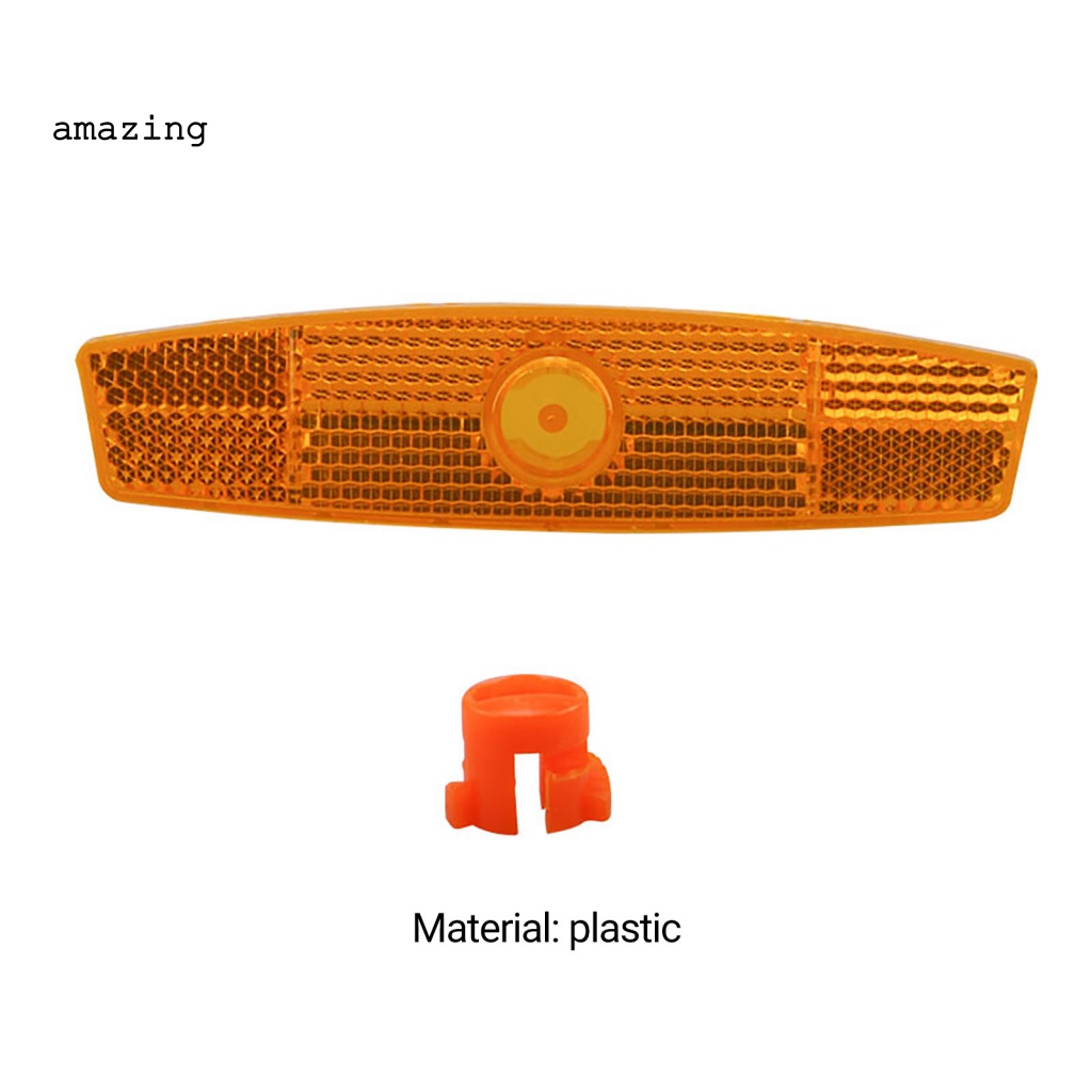 [AM] Đèn Phản Quang Gắn Vành Xe Đạp Chống Ăn Mòn Lắp Đặt Đơn Giản