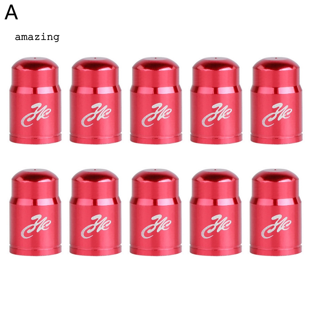 Bộ 10 Vỏ Bọc Van Xe Đạp Nhiều Màu Sắc Chống Rò Rỉ Chống Bụi Bẩn