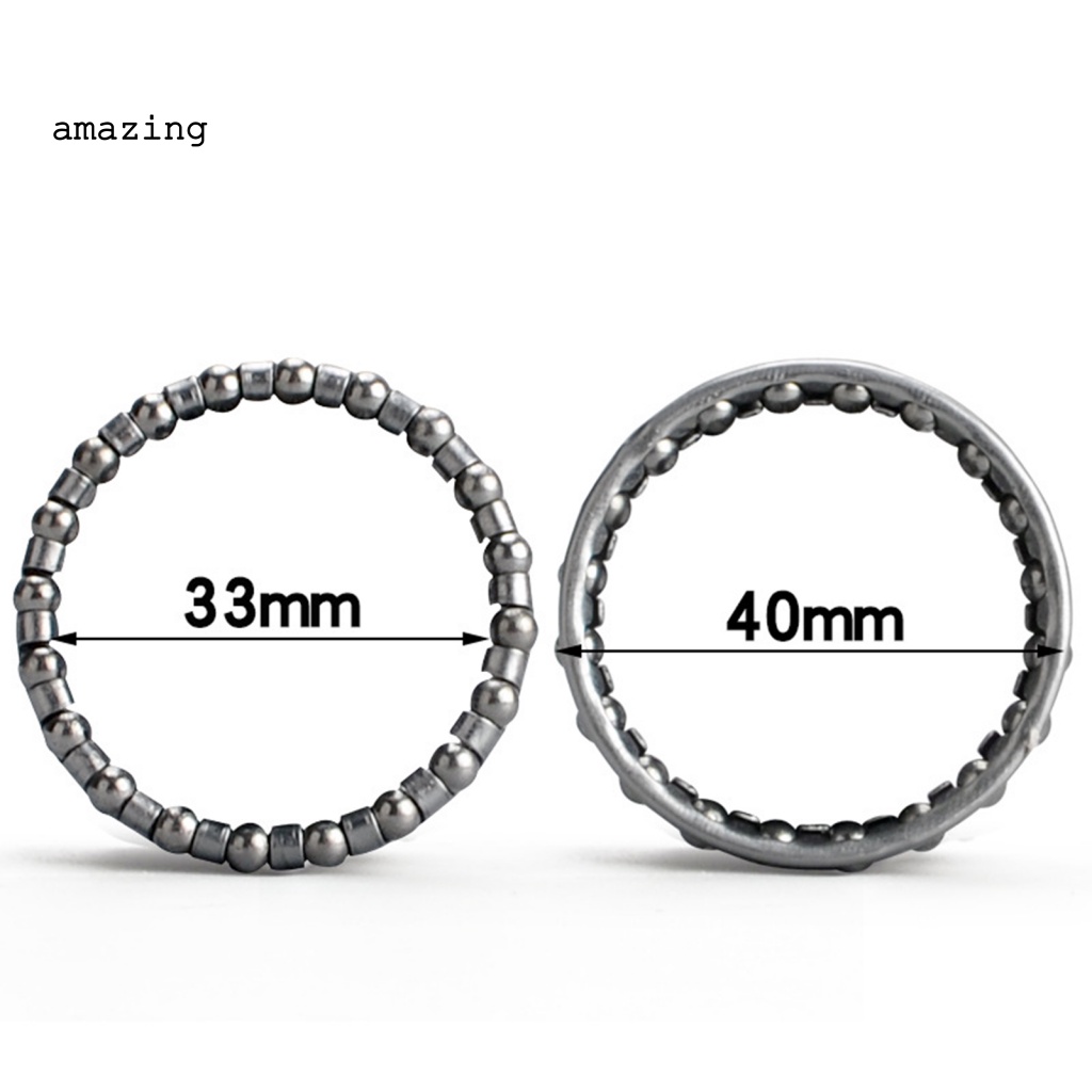 Bộ 2 Phụ Kiện Hạt Màu Bạc Gắn Phía Trước Xe Đạp Chắc Chắn Sturdy