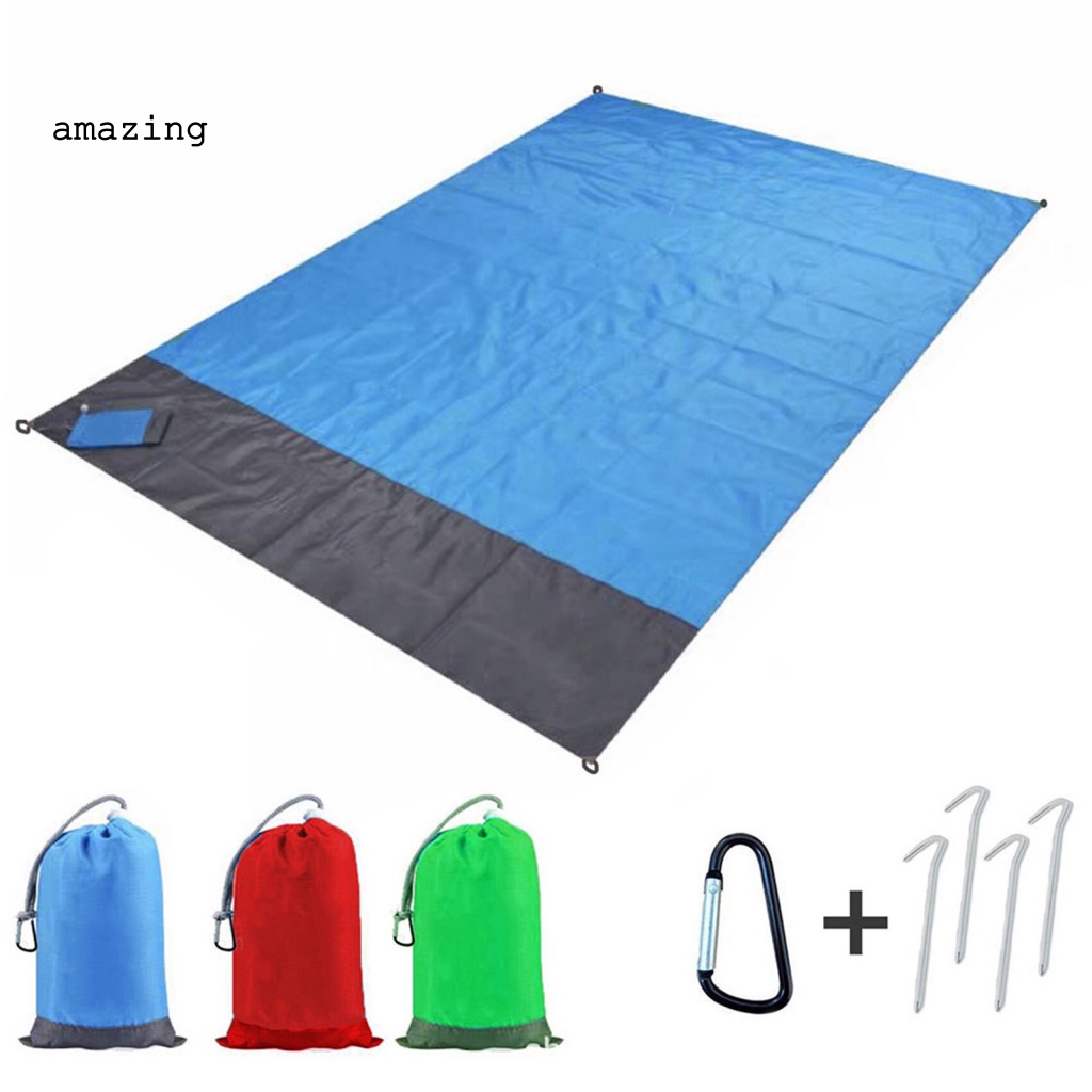 Thảm Nylon Chống Thấm Nước Tiện Dụng Mang Theo Du Lịch / Cắm Trại