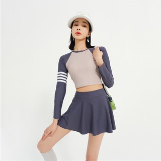 Bộ đồ bơi thể thao một mảnh dài tay thời trang cho nữ