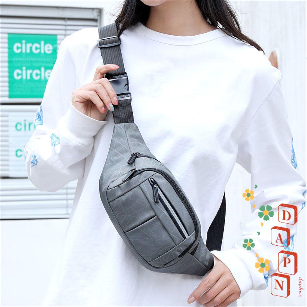 Daphs Túi Đeo Hông Canvas Cỡ Lớn Hình Quả Chuối Phong Cách Hip Hop Thời Trang Du Lịch