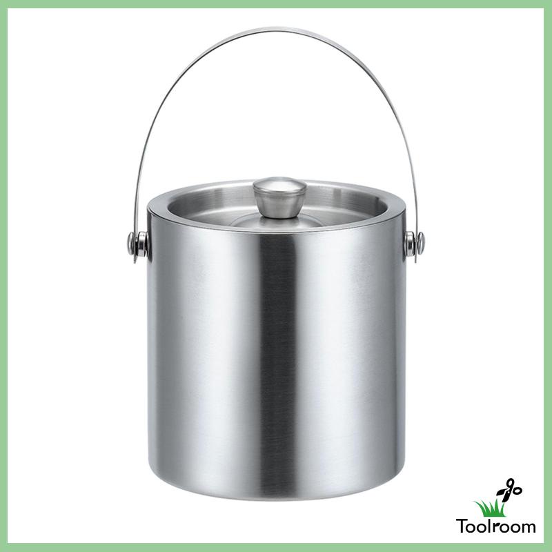 Xô Đựng Đá Bằng Thép Không Gỉ 1.6L Tiện Dụng Cho Tiệc Cocktail