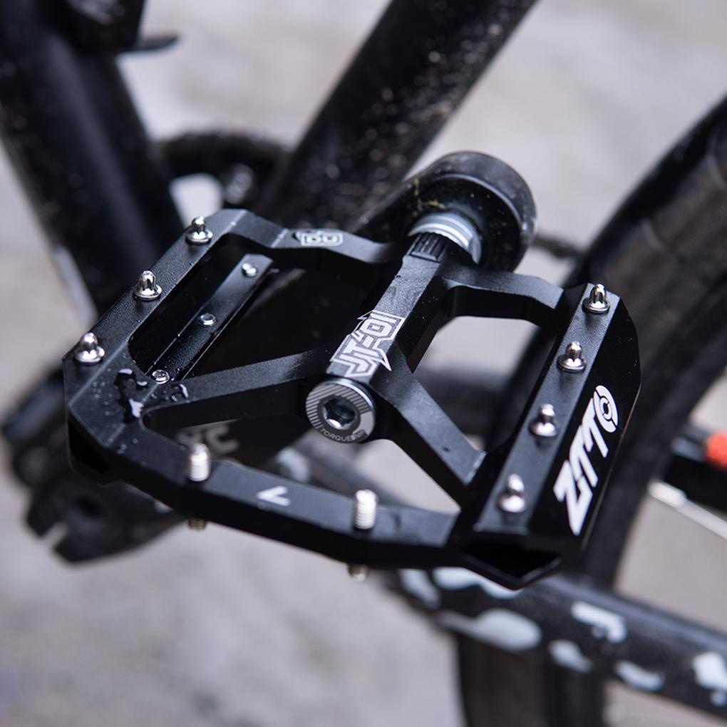 1 Cặp Bàn Đạp Phẳng Chống Trượt L7U Màu Trơn Cho Xe Đạp Leo Núi ZTTO