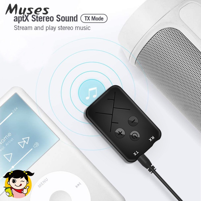 Thiết Bị Thu Phát Bluetooth 2 Trong 1 Jack Cắm 3.5mm RCA