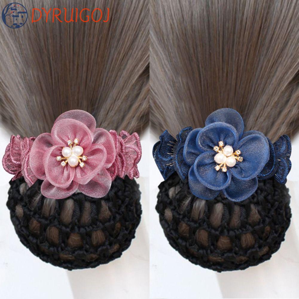 Vỏ Bọc Kẹp Tóc Họa Tiết Hoa Có Thể Tháo Rời Cho Nữ