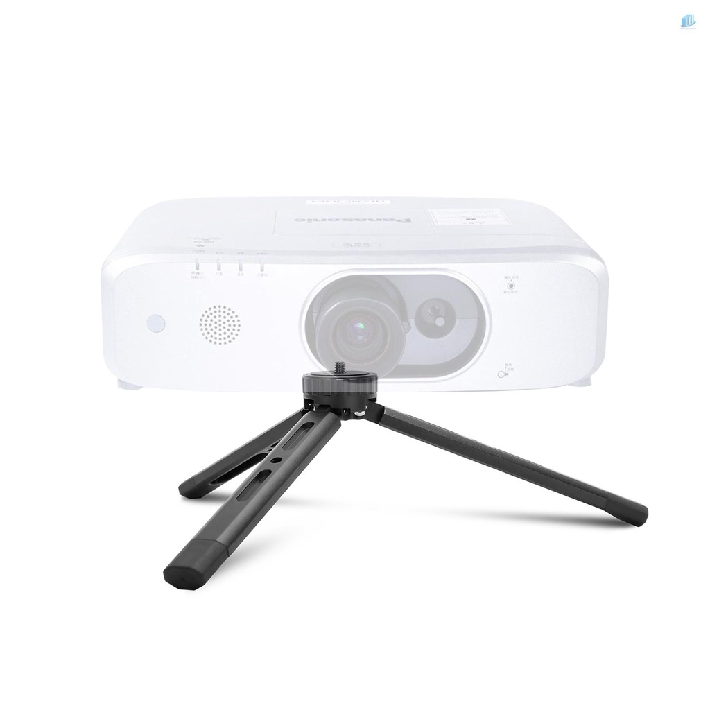 Giá Đỡ Ba Chân Mini Bằng Hợp Kim Nhôm Kèm Ốc Vít 1 / 4 inch Cho Máy Ảnh DSLR