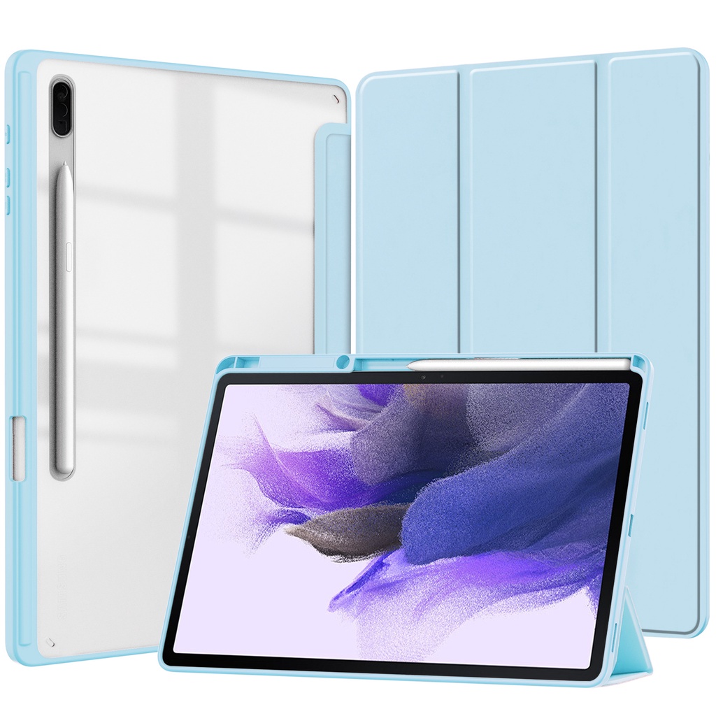 Bao Da Máy Tính Bảng Trong Suốt Cho Samsung Galaxy Tab S6 Lite 10.4 2022 S8 S7 11 Plus FE 12.4 inch S8 Ultra 14.6 inch