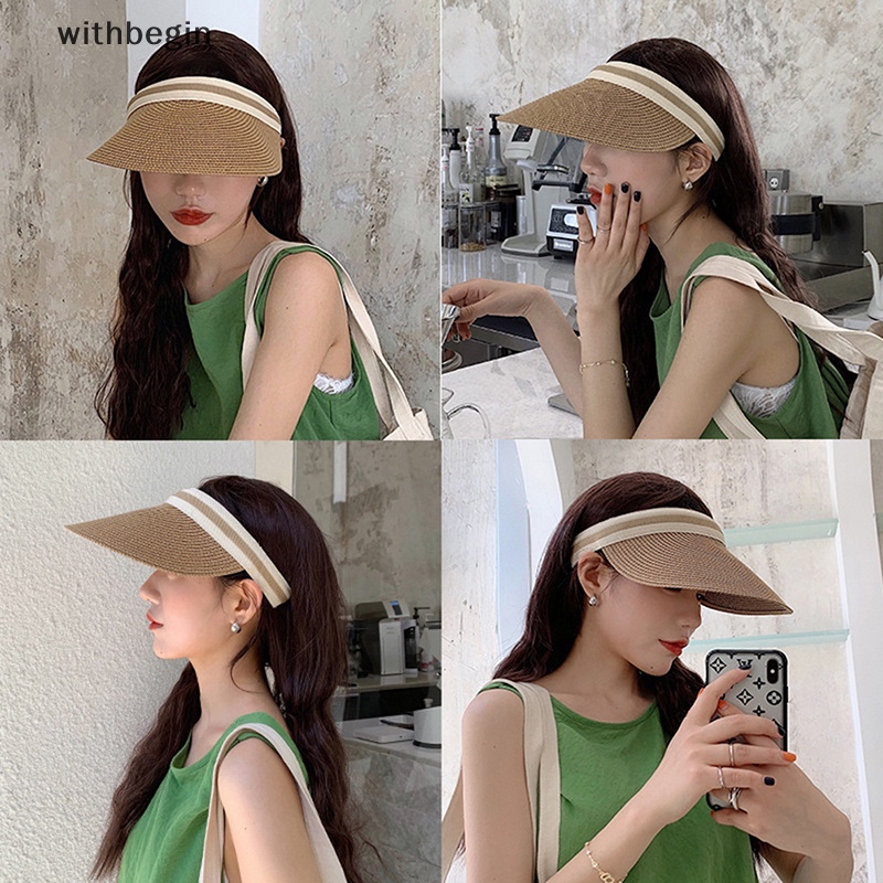 Mũ Lưỡi Trai Hở Chóp Thời Trang Đi Biển Mùa Hè Cho Bạn Gái