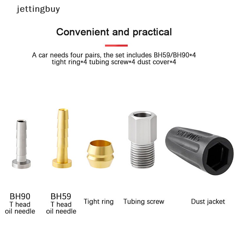 Bộ Ống Bơm Dầu Và Phanh Thủy Lực Hình Chữ T Chuyên Dụng Cho Xe Đạp