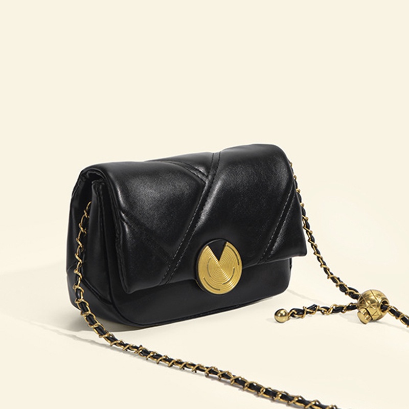 Túi Đeo Vai Phối Dây Xích Hình Thoi Chất Lượng Cao Thời Trang Cho Nữ