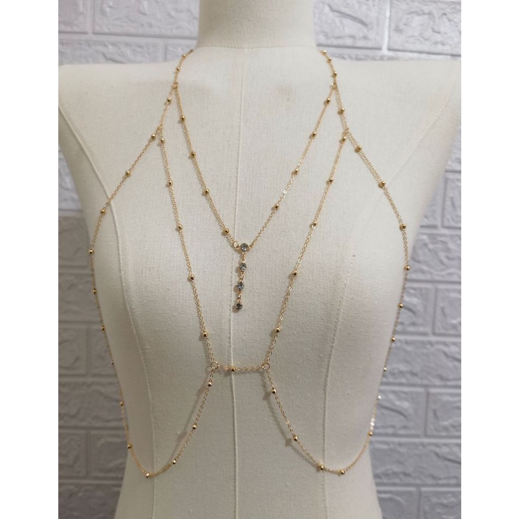 Bikini Mắt Xích Kim Cương Lấp Lánh Gợi Cảm Cho Nữ