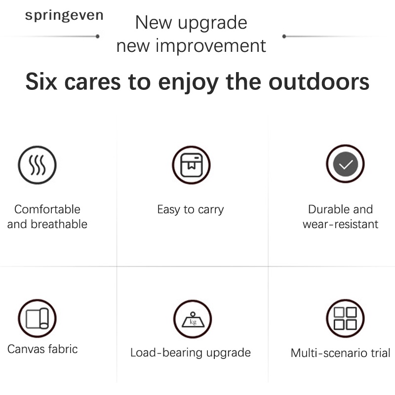 Võng Đơn / Đôi Bằng Vải Bạt Dày Bền Bỉ Kèm Túi Đựng Dùng Khi Đi Cắm Trại