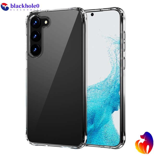 Ốp Điện Thoại Hình Vuông Trong Suốt Chống Sốc Cho S23plus S23 +