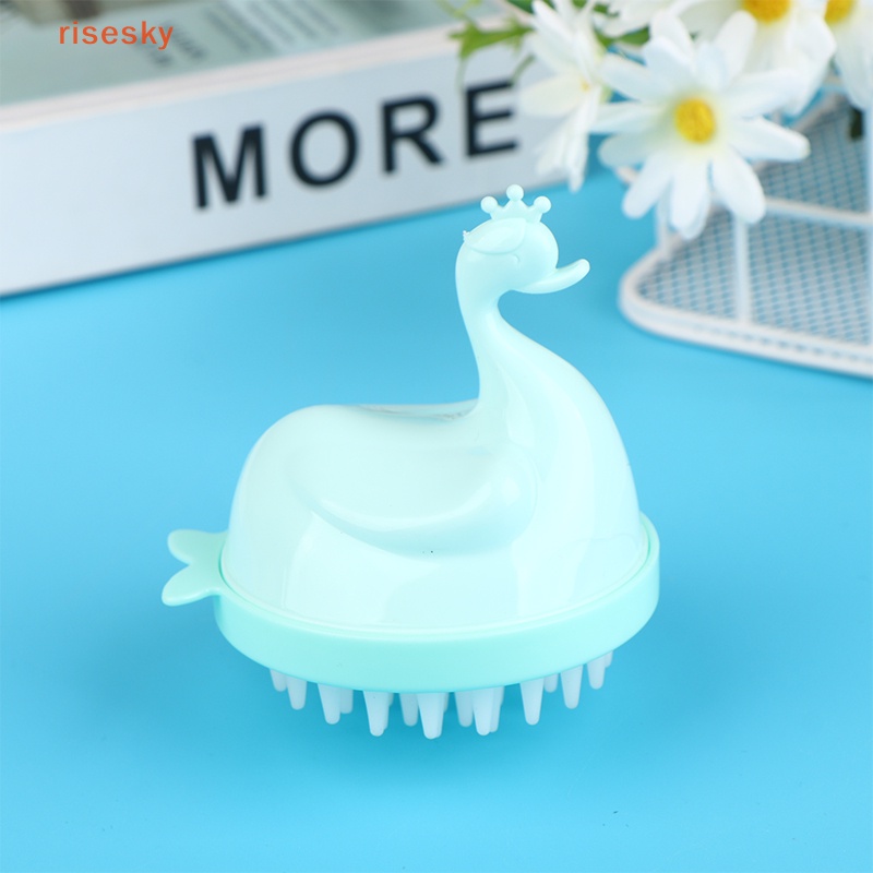 Lược Silicone Mát Xa Da Đầu Khi Tắm Tiện Dụng