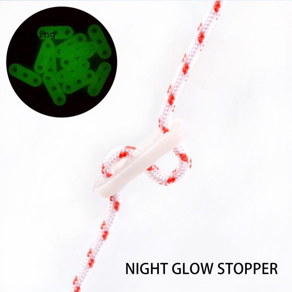 [AM] Bộ 5 Khóa Dây Thừng Cắm Trại 3 Lỗ Chống Mòn Thiết Kế Nhỏ Gọn Có Thể Tái Sử Dụng