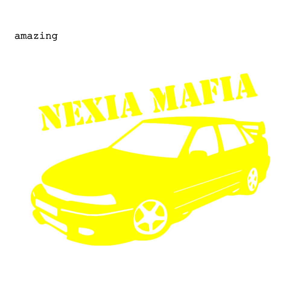 Miếng Dán Phản Quang Họa Tiết Chữ Độc Đáo Trang Trí Thân Xe Hơi / Xe Tải