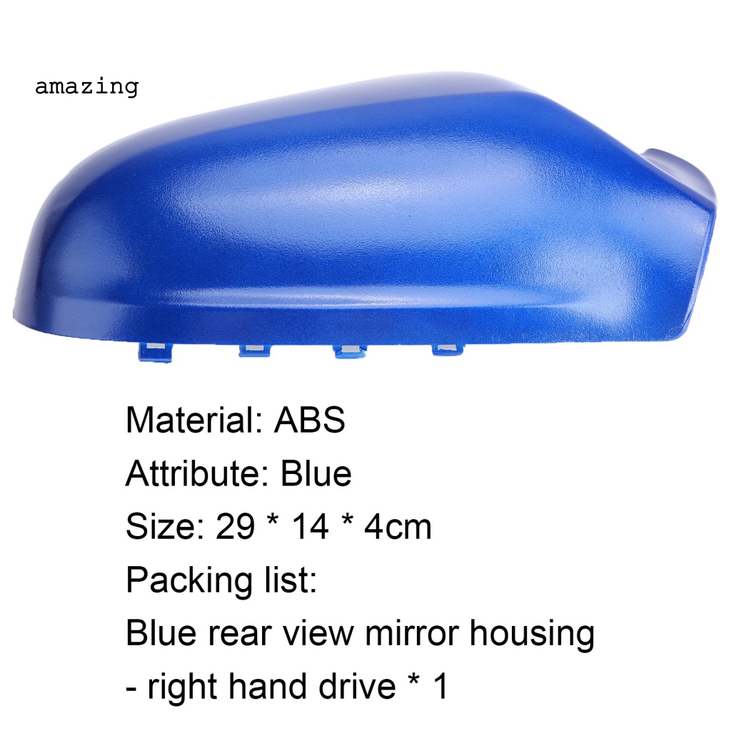 Ốp Gương Chiếu Hậu ABS Chống Nước Chống Trầy Không Phai Màu Cho Vauxhall ASTRA MK5 2004-2009