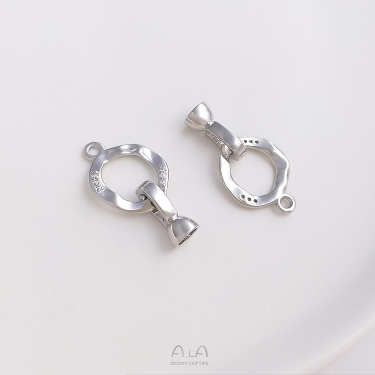 Bộ Vòng Cổ / Nhẫn / Vòng Tay Hạt Ngọc Trai Đôi Khảm Đá Zircon Màu Sắc 14K Làm Thủ Công diy