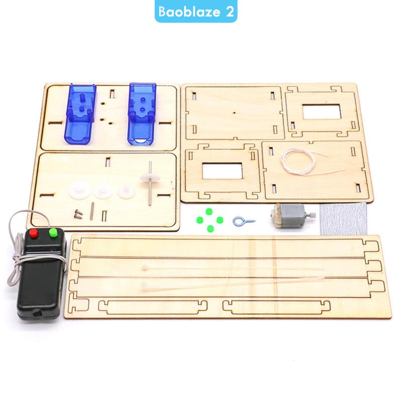 Đồ Chơi Lắp Ráp Thang Máy DIY Bằng Gỗ Sáng Tạo Cho Thanh Thiếu Niên