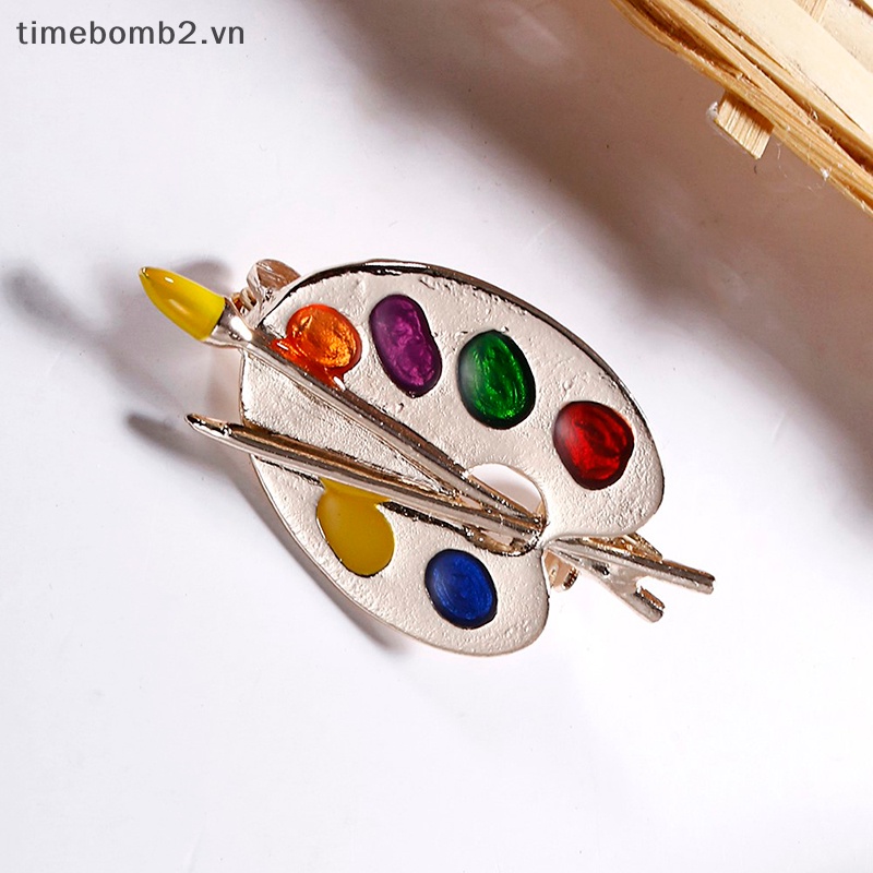 {Timebomb} Ghim Cài Áo Thời Trang Nhiều Màu Sắc Tráng Men Dành Cho Nữ