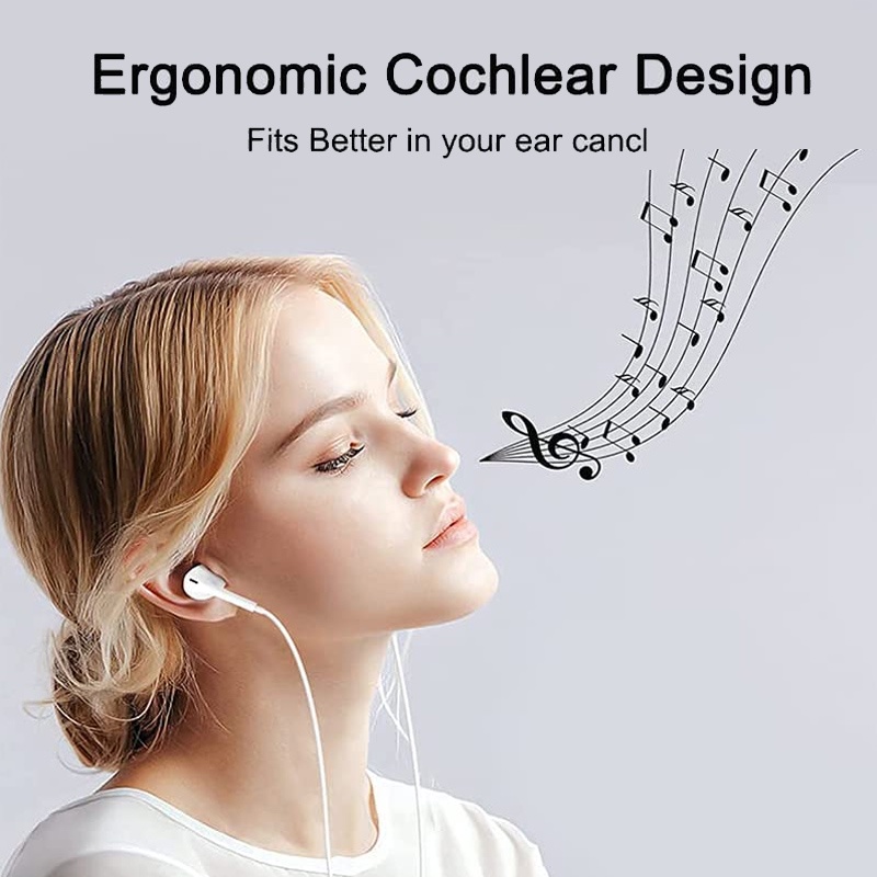 Tai Nghe Chơi Game Có Dây Chống Tiếng Ồn Kèm Mic Cho iPhone 14 pro max 13 12 11 xs max 8 7plus / iPad air