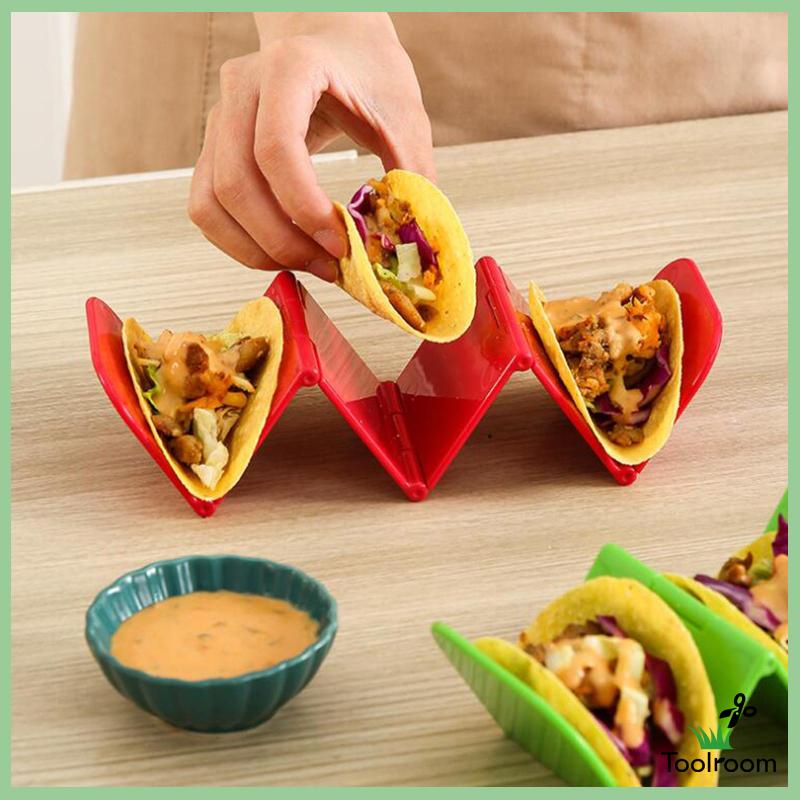 Giá Đỡ Trưng Bày Bánh Taco / Bánh Kếp Kiểu Mexico Độc Đáo Tiện Dụng Cho Nhà Bếp