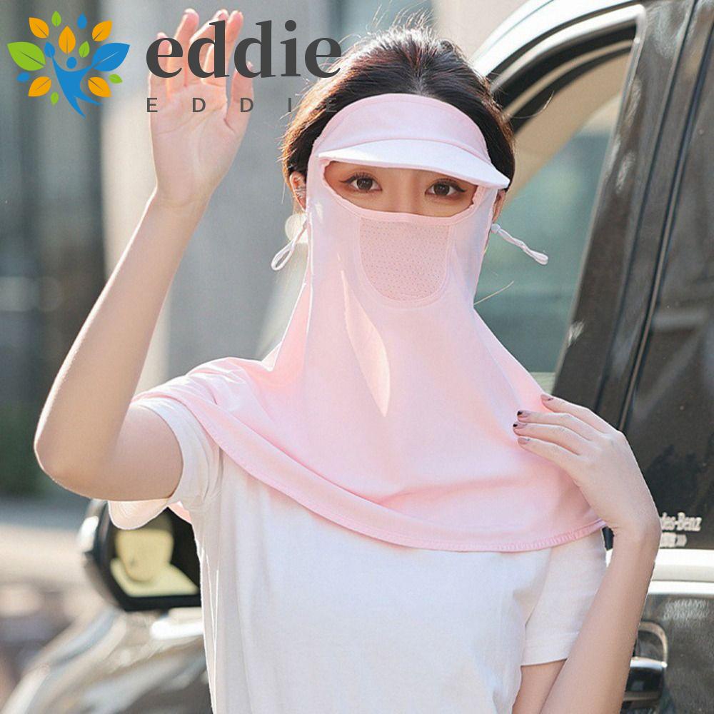 Khẩu Trang 26Eddie Bằng Lụa Lạnh Chống Nắng Che Mắt Màu Trơn Dành Cho Nữ