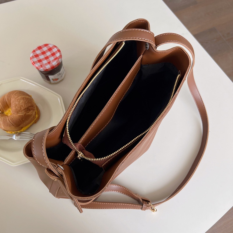 Túi Xách Đeo Vai Sức Chứa Lớn Phong Cách retro Thời Trang Cho Nữ