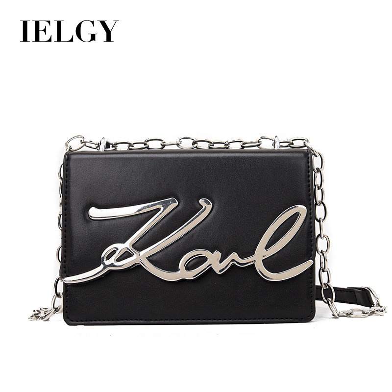 Túi Đeo Chéo Hình Vuông Cỡ Nhỏ Phối Dây Đeo Sợi Xích Thời Trang