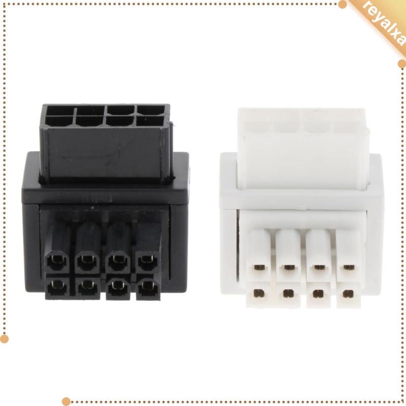 Cáp Chuyển Đổi Nguồn Điện 8Pin Sang 8Pin 90 Độ GPU Chuyên Dụng Cho Máy Tính / Thẻ Video