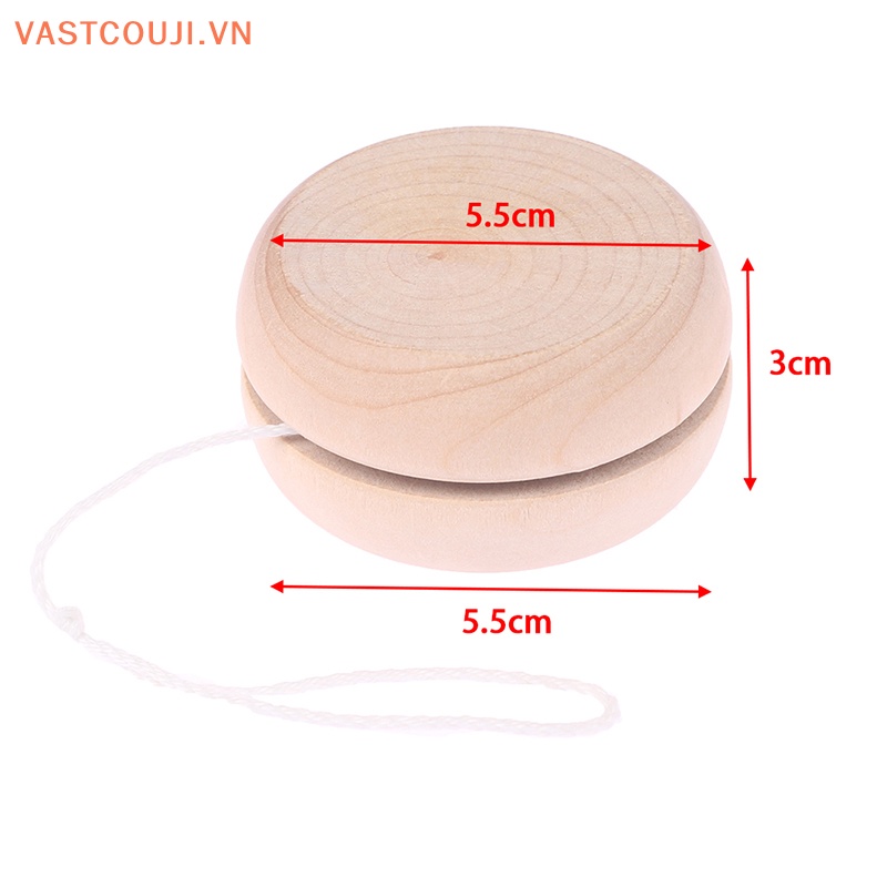 Đồ Chơi Yoyo Mini Dạng Tròn Thủ Công Tự Làm Dễ Thương Cho Bé