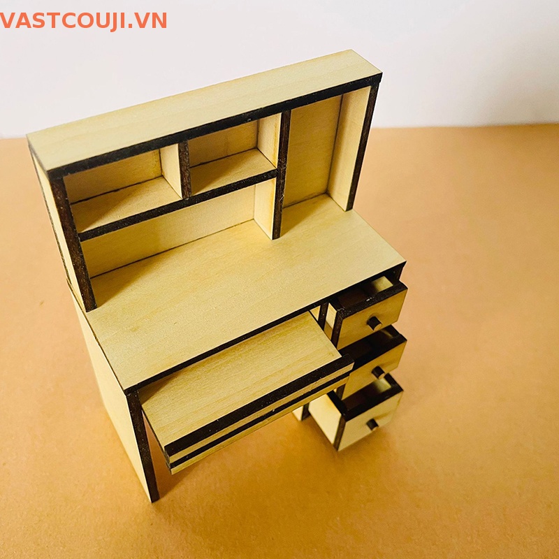 Kệ Sách Mini Tỉ Lệ 1 / 12 Trang Trí Nhà Búp Bê