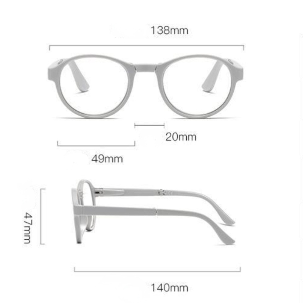 Kính Đọc Sách Chống Ánh Sáng Xanh Có Thể Gập Lại Dành Cho Nam Và Nữ