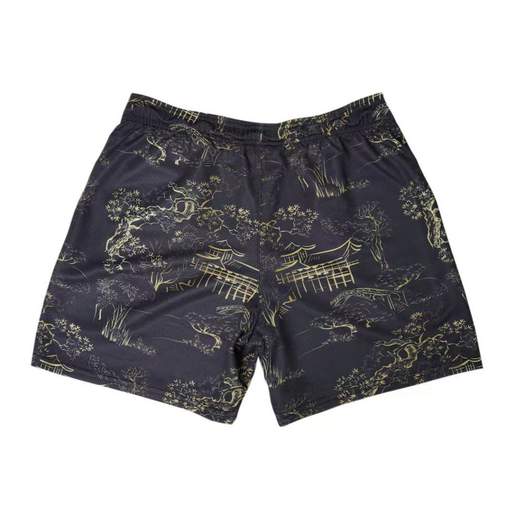 Quần Short Thể Thao Mùa Hè Mau Khô Thoáng Khí Phong Cách Đường Phố Mỹ Mới