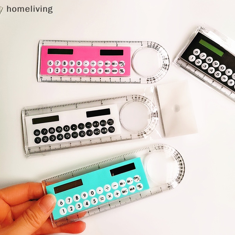 Thước Đo Góc 10cm Sử Dụng Năng Lượng Mặt Trời Nhỏ Gọn Tiện Dụng Cho Học Sinh / Văn Phòng