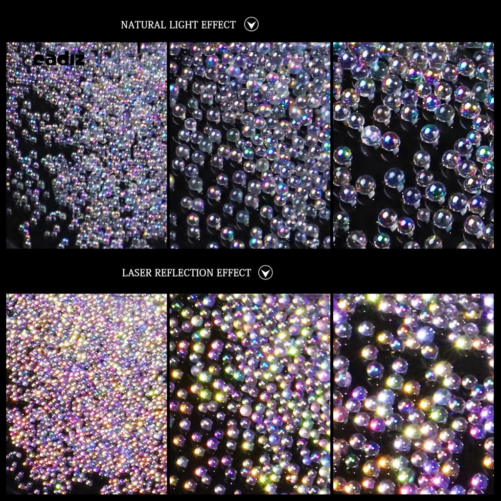 1 Hộp Hạt Laser Phản Quang Siêu Lấp Lánh Trang Trí Móng Tay